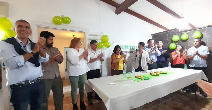 Weretilneck lanzó su campaña junto a los  candidatos por el circuito Región Sur