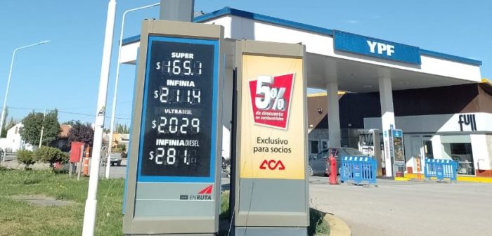 Golpe al Bolsillo: YPF anunció un aumento promedio del 3,8% en sus combustibles