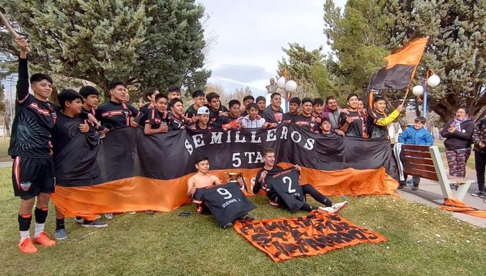 Sierra Colorada: La 5ta división del naranja se coronó campeona de la LRF