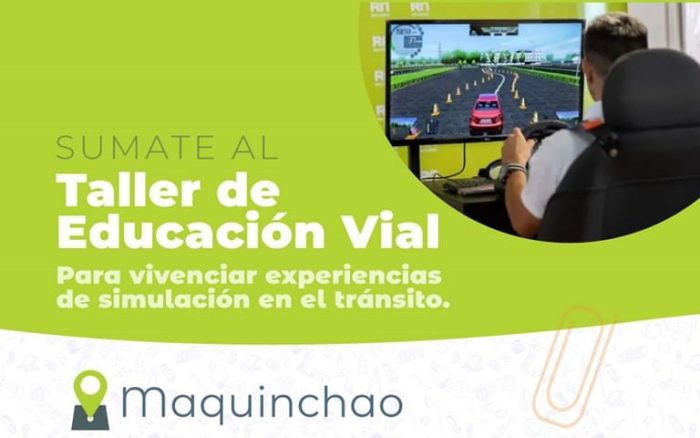 Maquinchao: Se realizará un taller de educación vial