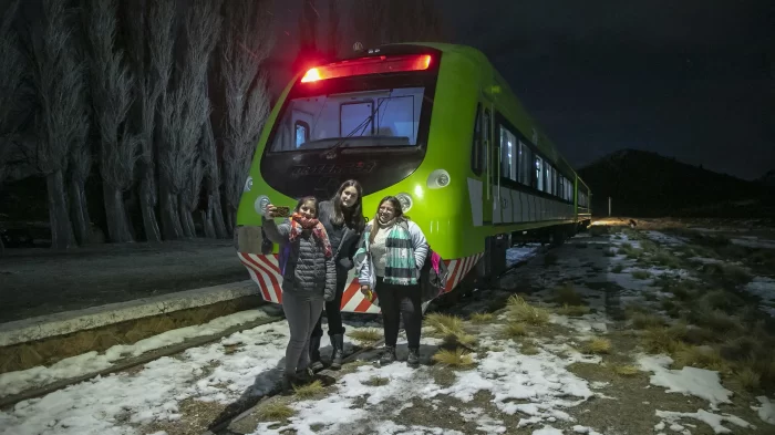 Finde XXL:Un tren nocturno que une Bariloche con Estación Perito Moreno