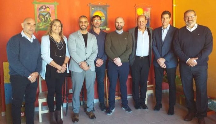 Jacobacci: Autoridades del Banco Patagonia se reunió con el intendente Toro