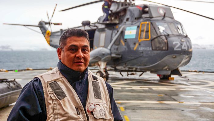 Sierra Colorada: “La Armada Argentina es mi forma de vida”
