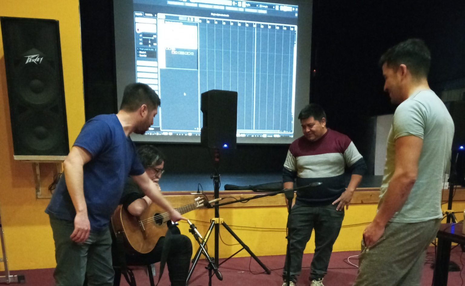 Sierra Colorada: se realizó un seminario sobre “Producción musical en ambiente digital”