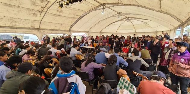 Se realizó una nueva edición del Festival de La Pasión del Maruchito en Aguada Guzmán