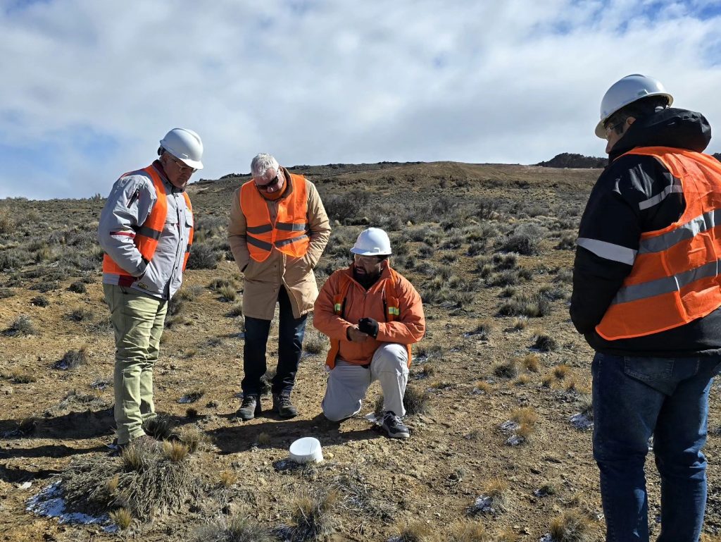 El Intendente Mellado participó de una inspección al Proyecto Calcatreu