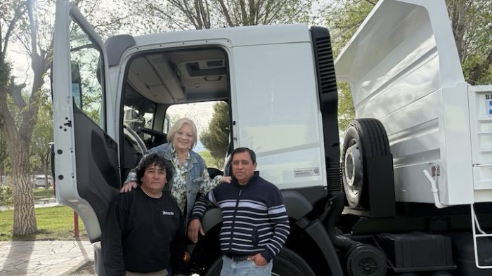 La Municipalidad de Los Menucos incorpora un nuevo camión al parque automotor
