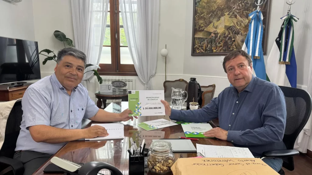 La Provincia garantiza la continuidad de más obras en Comallo