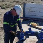 Provincia finalizó mejoras del servicio de agua potable en Aguada de Guerra agua ff