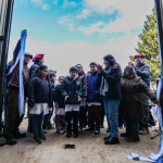 Pilcaniyeu: Se inauguró un galpón de acopio para productores de Pichi Leufú galpon dhdhd