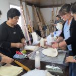 Creatividad y saberes ancestrales en el Taller de Fieltro y Ecoprint en Sierra Colorada taller lana