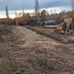 Valcheta suma una obra hidráulica para optimizar el sistema de riego trabajo dpa valc