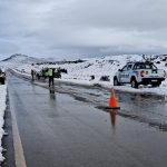 Bomberos de Pilcaniyeu asistieron en un incidente vial sobre la Ruta Nacional 23 ruta choque