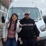 Pilcaniyeu incorporó una nueva Ford Transit para fortalecer la flota municipal trafic pil