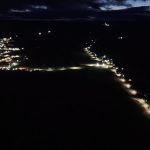 Jacobacci:Inauguraron el nuevo alumbrado público del barrio El Faldeo luz jaco