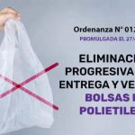 Jacobacci avanza con la eliminación progresiva de las bolsas de plástico de un solo uso bolsa muni